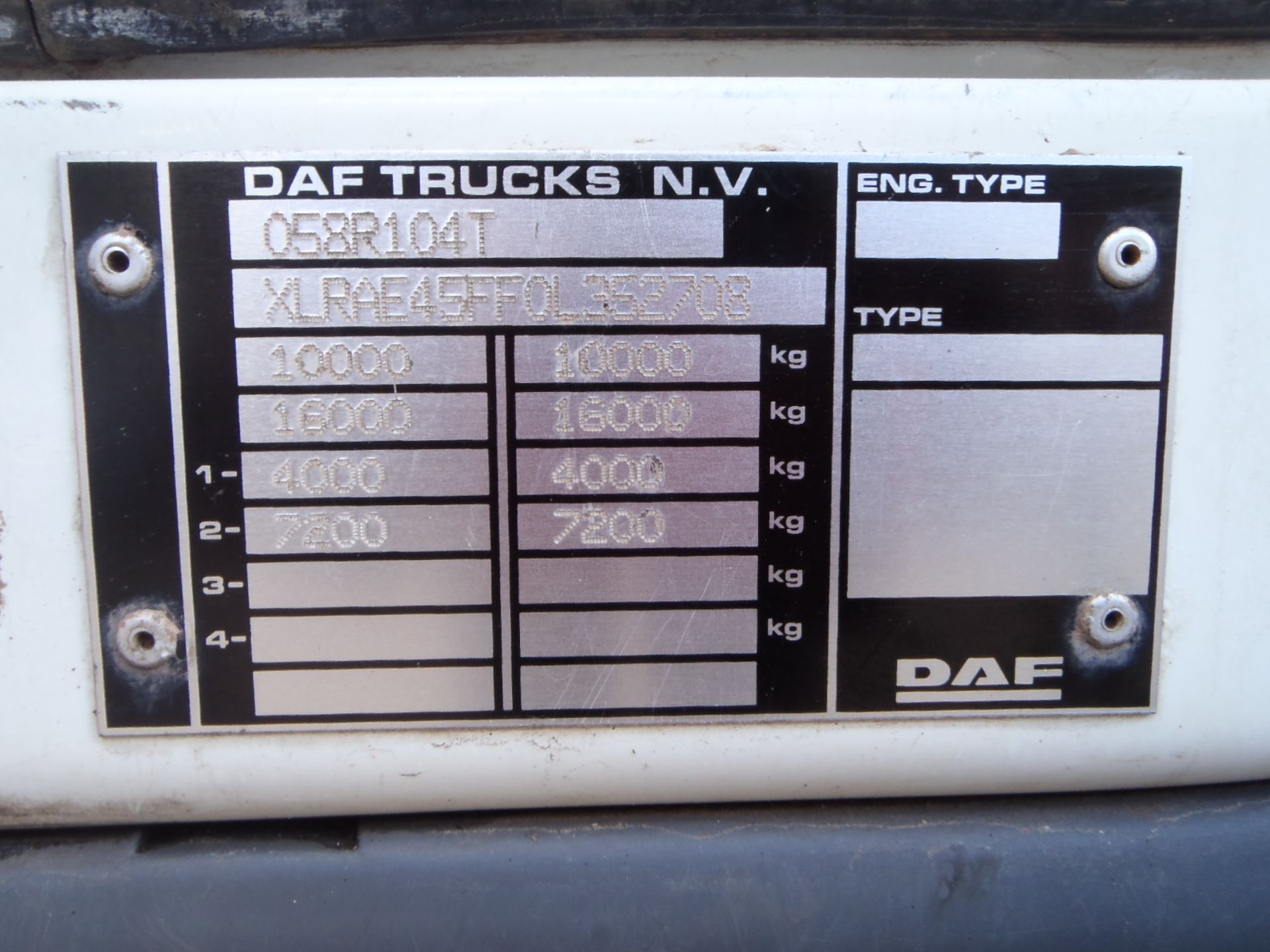 DAF 45.180 10 tonne welfare unit box van Registration Number: BX09 FZH Date of Registration: 01/06/ - Image 17 of 17