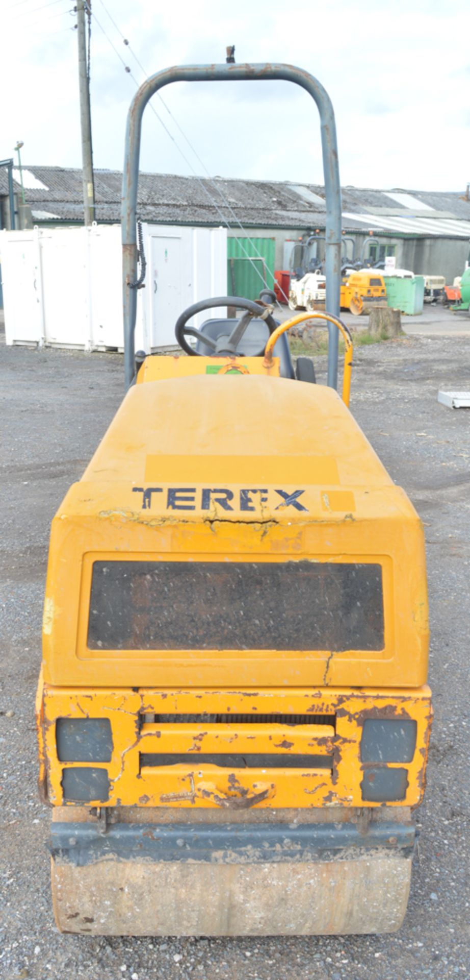 Benford Terex TV800-1 double drum ride on roller Year: 2005 S/N: E501HU008 Recorded Hours: 1470 - Image 7 of 8