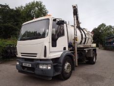 Iveco Eurocargo 18 tonne gully tanker lorry  Registration Number: CN06 AKK Date of Registration:19/