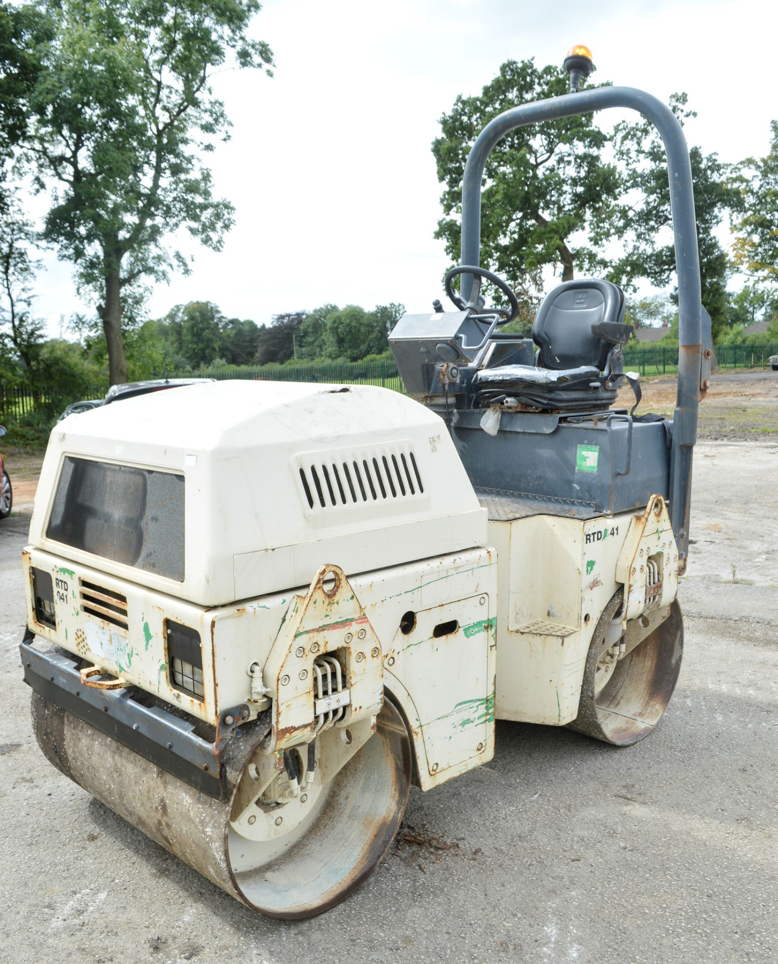 Benford Terex TV1200 double drum ride on roller Year: 2007 S/N: E705CF031 Recorded Hours: 1214