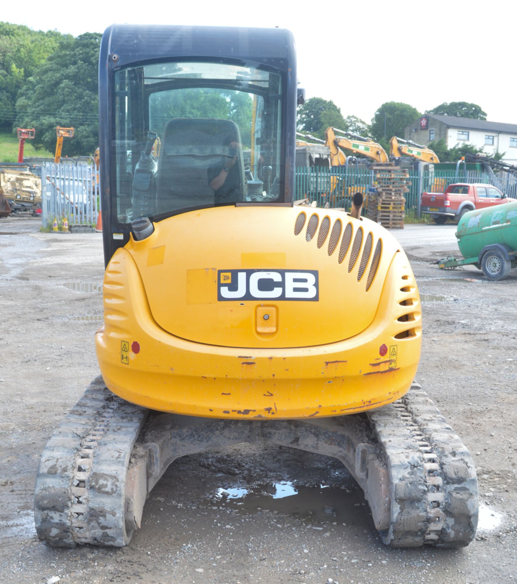 JCB 8050 RTS 5 tonne rubber tracked excavator  Year: 2011 S/N: 01741645 Recorded hours: 2052 - Bild 5 aus 11