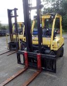 Hyster H3.5 3.5 tonne diesel driven fork lift truck Year: 2012 S/N: L177B36176K Recorded Hours: