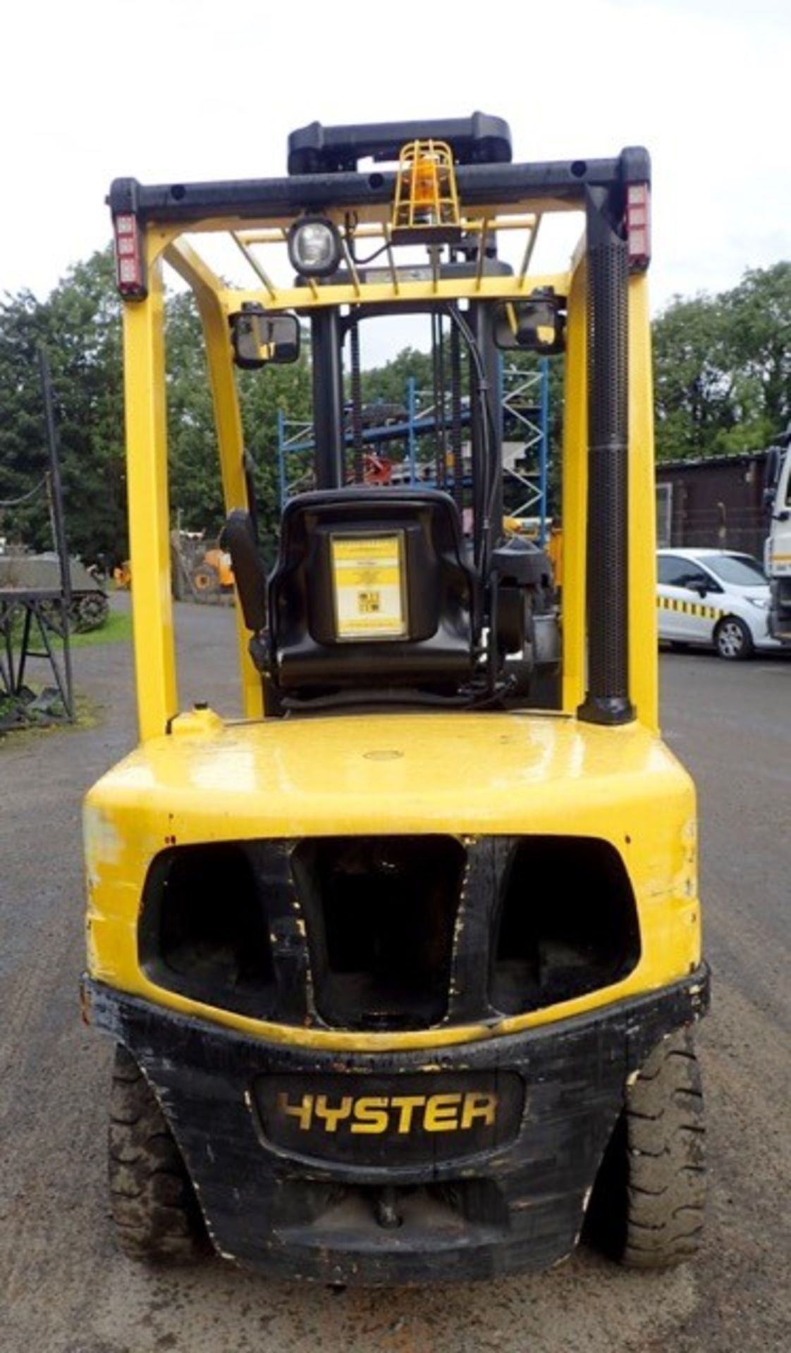 Hyster H3.5 3.5 tonne diesel driven fork lift truck Year: 2012 S/N: L177B36176K Recorded Hours: - Image 7 of 10