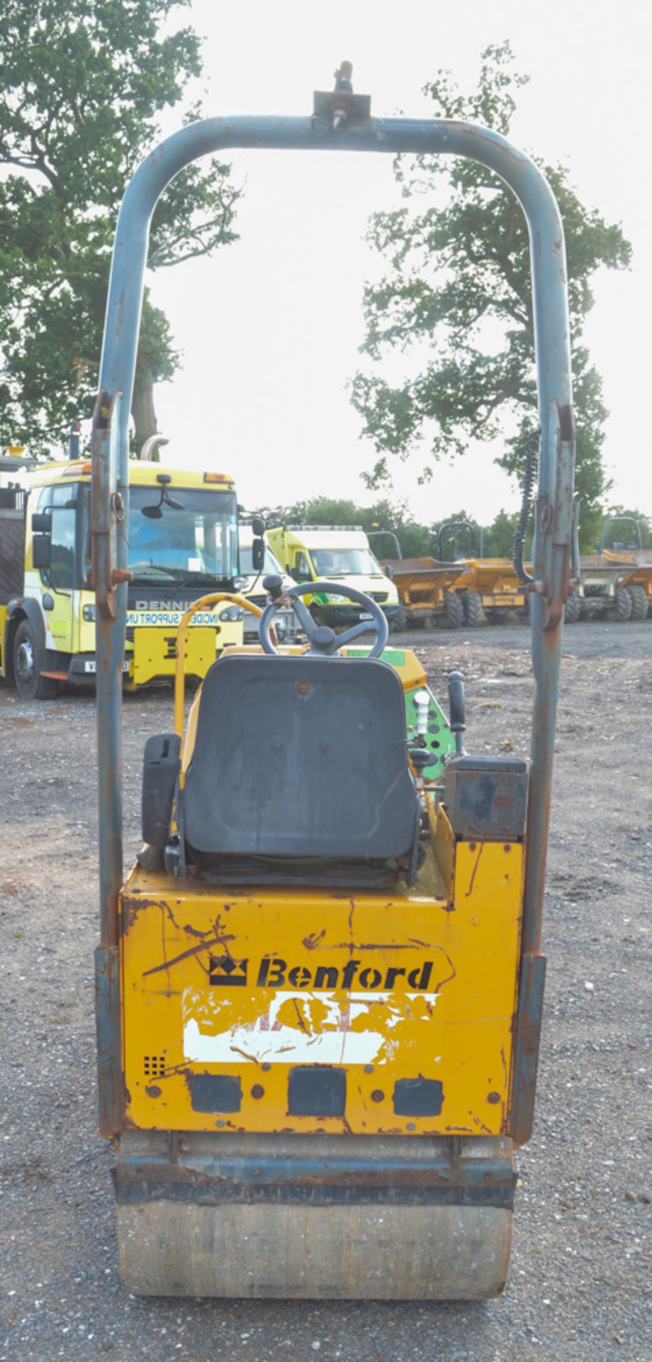 Benford Terex TV800-1 double drum ride on roller Year: 2005 S/N: E501HU008 Recorded Hours: 1470 - Image 8 of 8