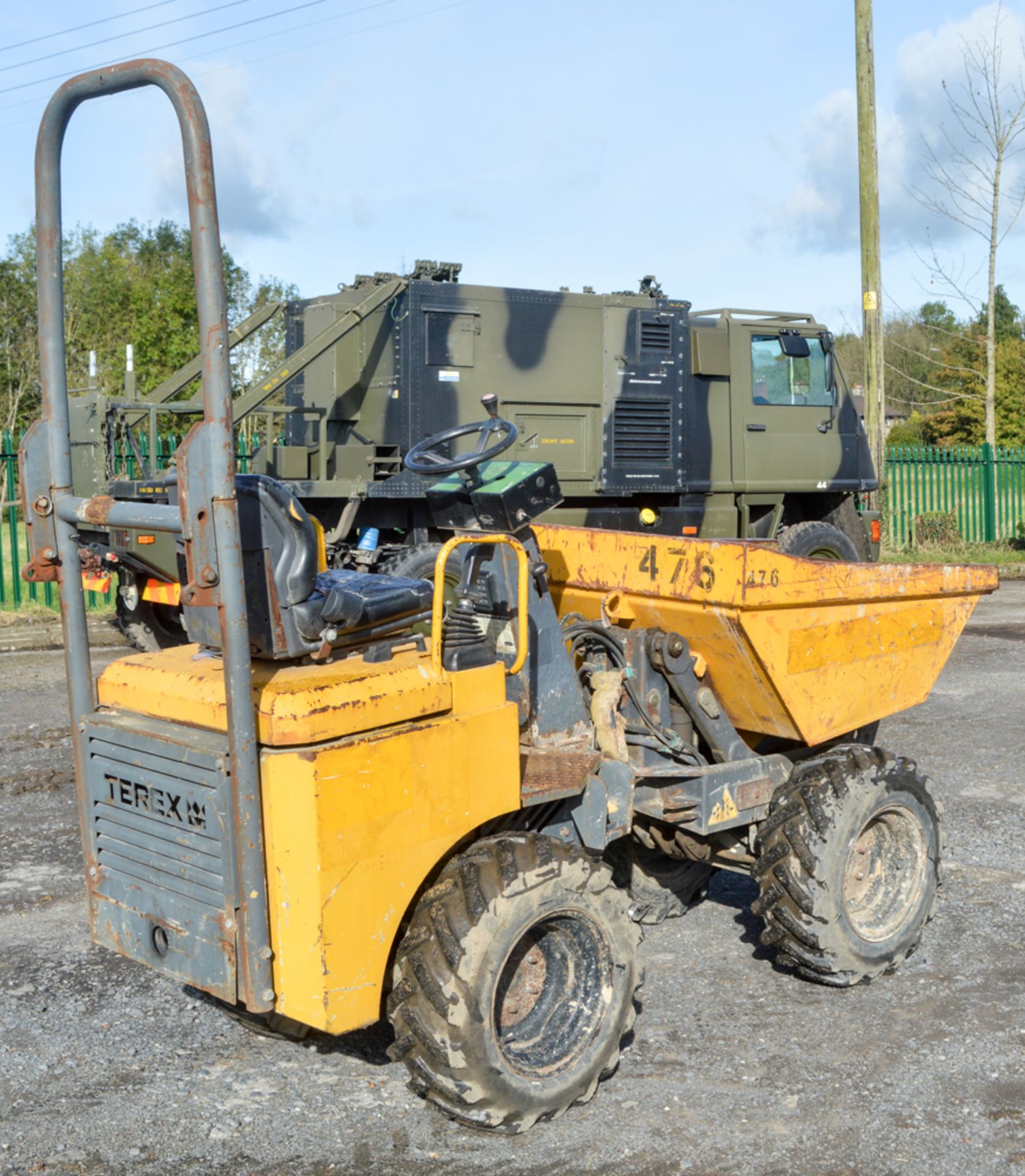 Benford Terex HD1000 1 tonne hi tip dumper Year: 2003 S/N: E304HM111 Recorded Hours: Not - Image 5 of 12