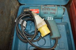 Makita 110v heat gun c/w carry case 0532715