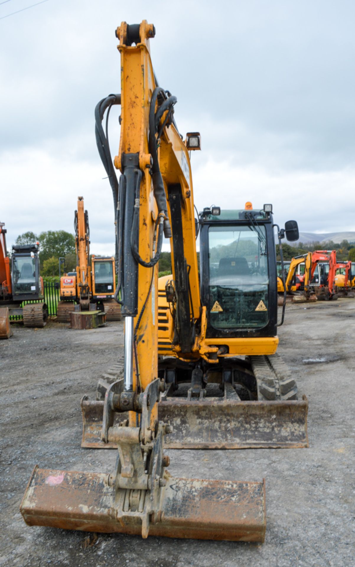 JCB 8085 ZTS Eco 8.5 tonne rubber tracked excavator Year: 2011 S/N:1072263 - Image 5 of 12