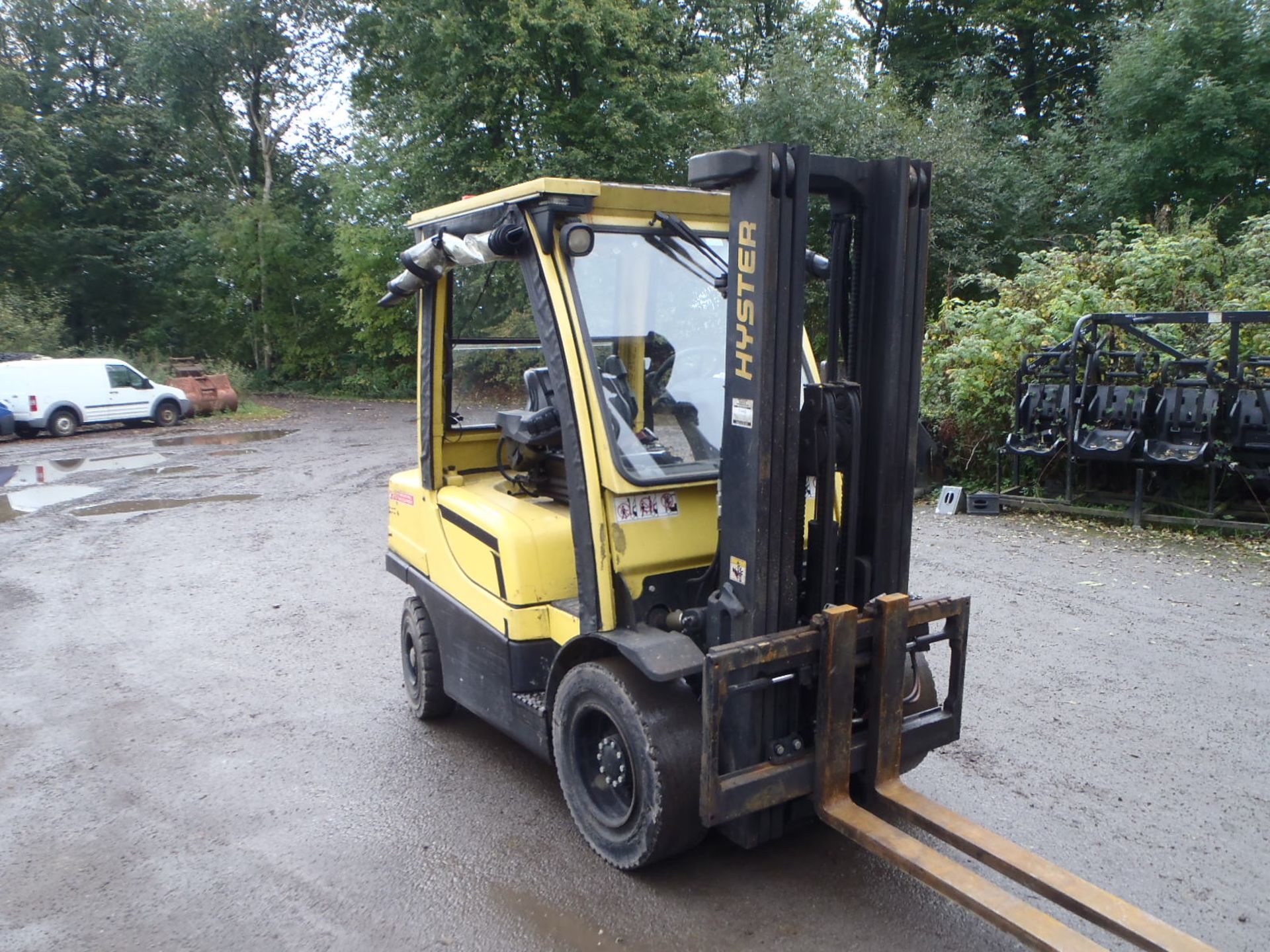 Hyster H3.0 FT 3 tonne diesel driven fork lift truck Year: 2010 S/N: 3110H Recorded Hours: 9438 - Image 4 of 7