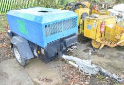 Ingersoll Rand 7/26 diesel driven mobile air compressor Year: 2008 S/N: 8Y108106 Recorded Hours: