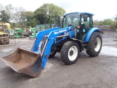 New Holland T4.65 4WD tractor Registration Number: SP62 AVF Date of Registration: 01/12/2012 S/N: