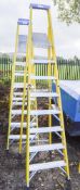 Youngman 7 step aluminium/fibreglass step ladder E0012505