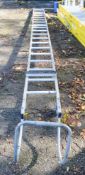 20 step aluminium roof ladder A550185