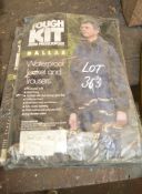 2 - Waterproof jacket & trousers Size XL