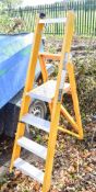 3 step aluminium/fibreglass step ladder E0012741