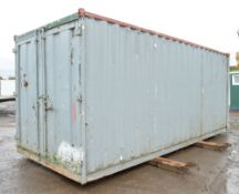 20ft x 8ft steel shipping container