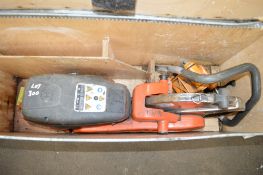 Husqvarna K1260 Rail petrol driven cut off saw c/w Husqvarna RA10 saw clamp & carry box A591205