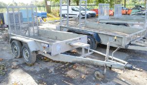 Indespension 8ft x 4 ft twin axle plant trailer A585912