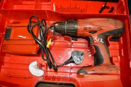 Hilti SFH 22-A cordless drill c/w charger & carry case **No battery** A659904