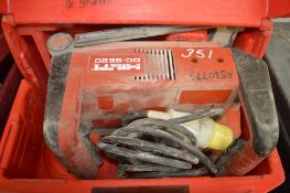 Hilti DCSE20 110v wall chaser c/w carry case A580773