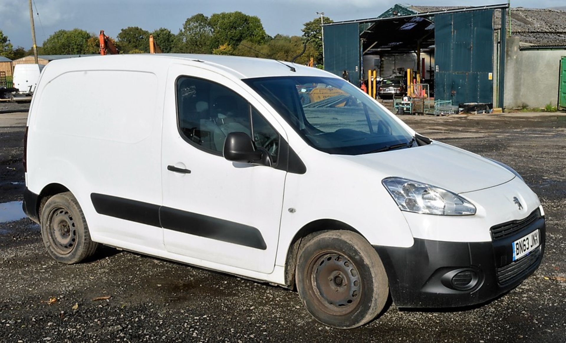 Peugeot Partner Profession 1560cc HDi panel van Registration Number: BN63 JNK Date of