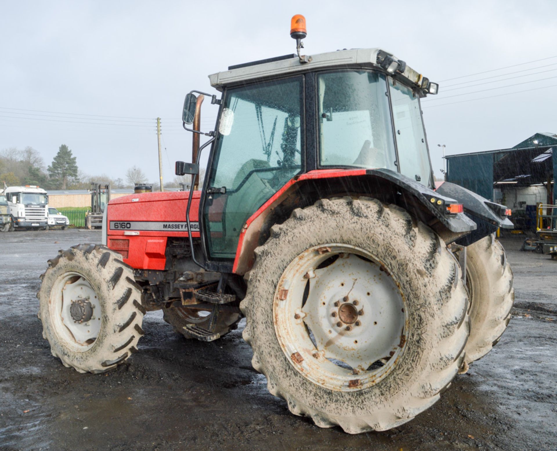 Massey Ferguson 6160 tractor Registration Number: P234 BEC Date of Registration: 28/08/1996 Recorded - Image 2 of 8