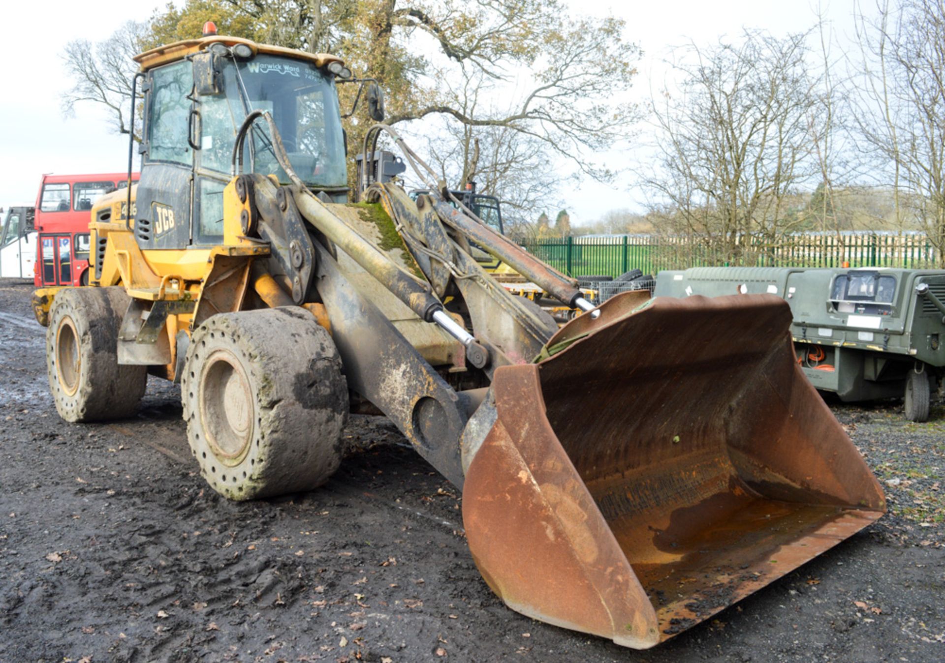 JCB 436E HT loading shovel Year: 2007 S/N: 1410067 Recorded Hours: 12,212 ** Sold as a non - Image 4 of 10