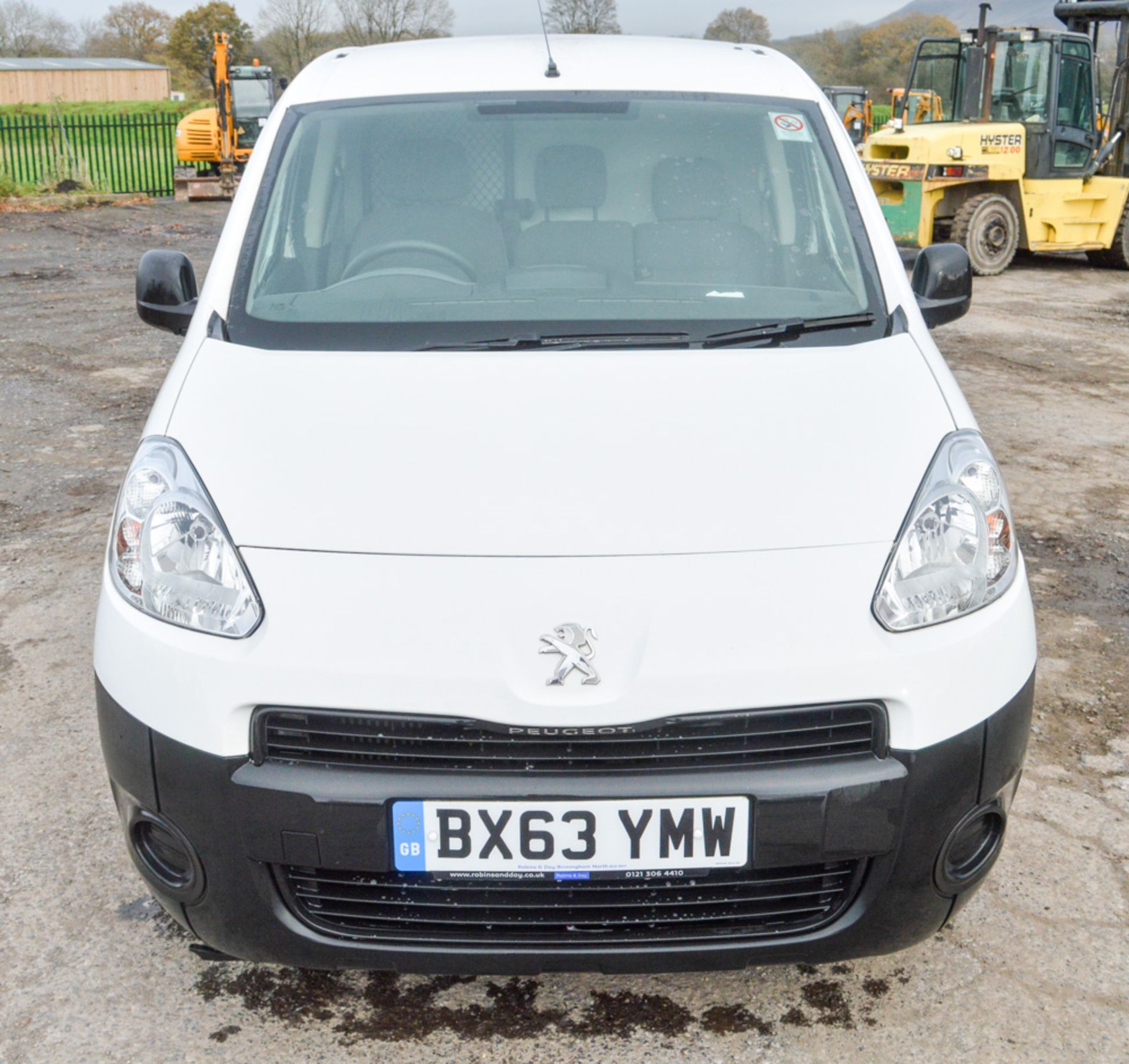 Peugeot Partner 625 Professional HDi panel van Registration Number: BX63 YMW Date of registration: - Image 5 of 8