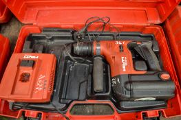 Hilti TE6-A cordless SDS hammer drill c/w battery, charger & carry case A525616