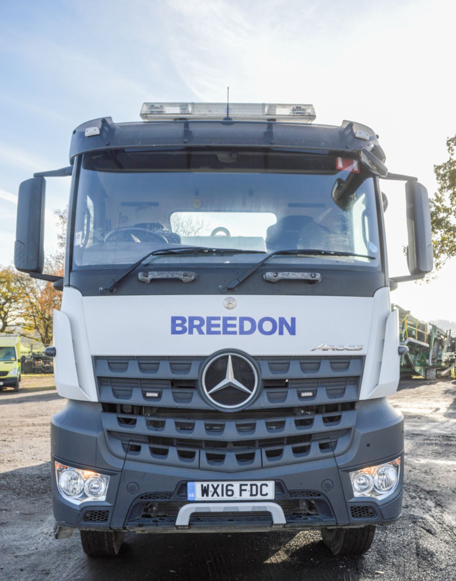 Mercedes Benz Arocs 3236 8 wheel concrete mixer lorry Registration Number: WX16 FDC Date of - Image 5 of 10