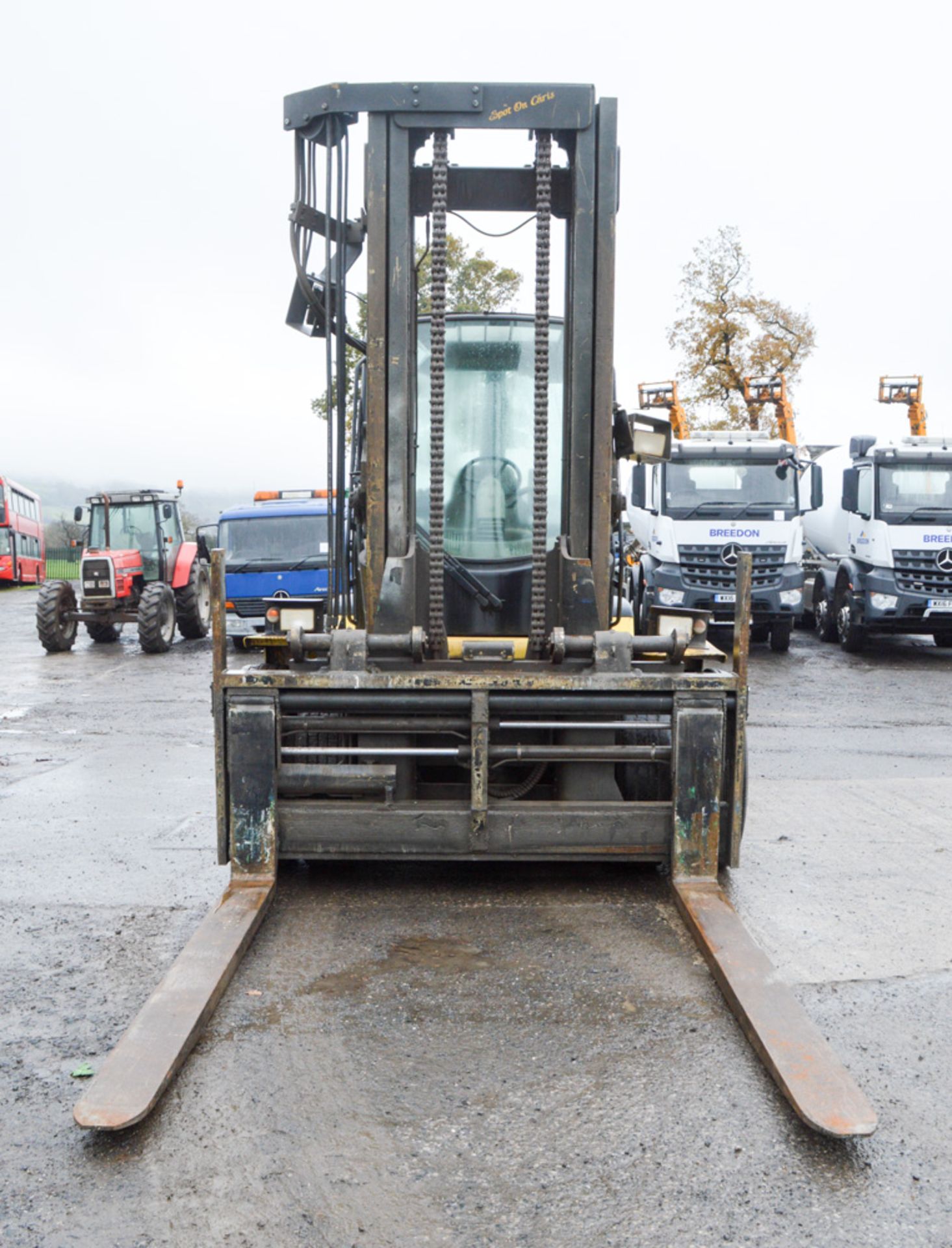 Hyster H12.00 XM 12 tonne fork lift truck Year: 2006 S/N: EO2925D Recorded Hours: 3606 (Clock faulty - Image 5 of 12