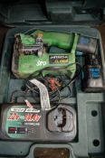 Hitachi 12v cordless threaded bar cutter c/w 2 batteries, charger & carry case E0003281