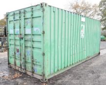 20ft x 8ft steel shipping container