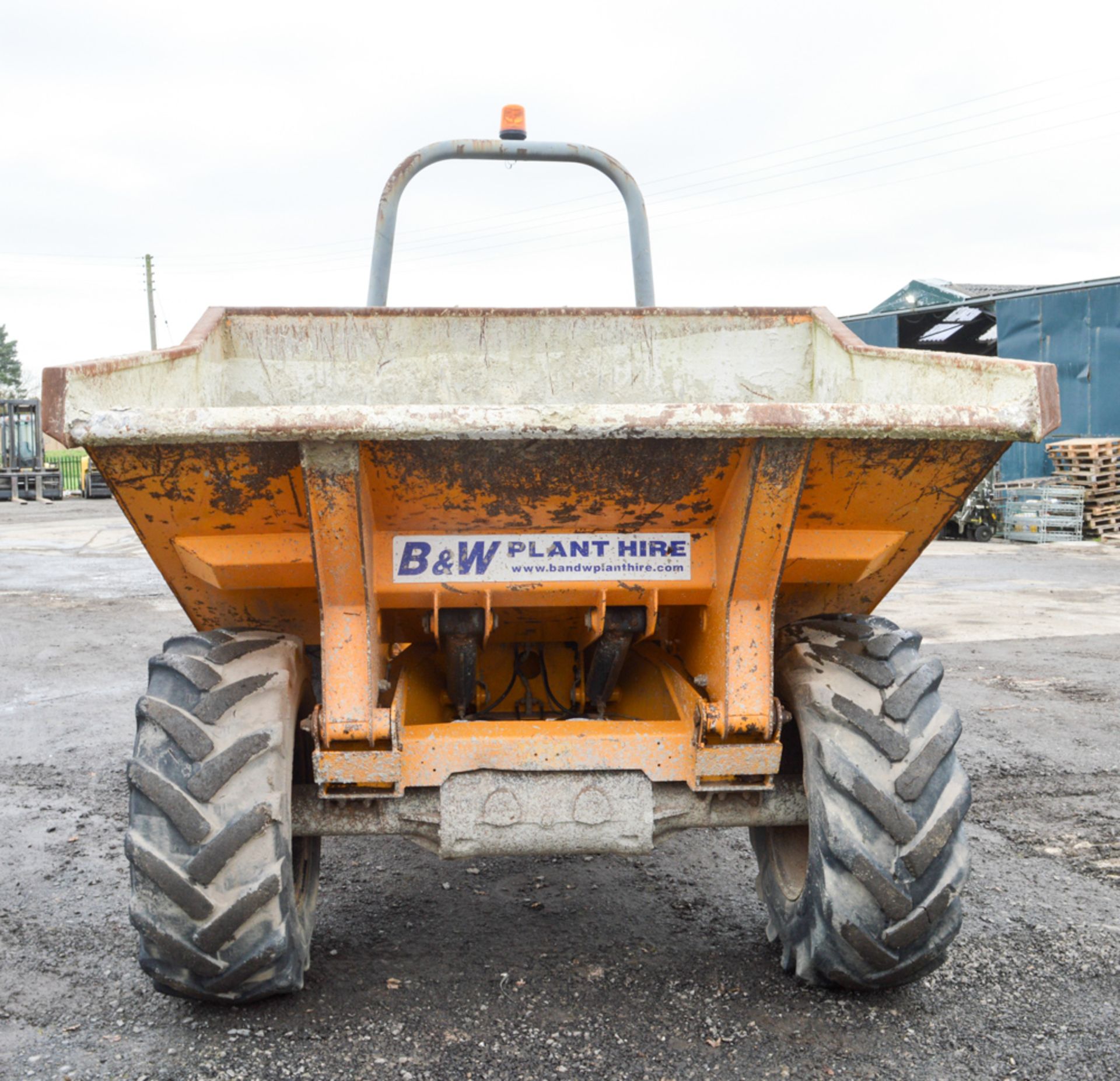 Benford Terex 6 tonne straight skip dumper Year: 2002 S/N: E20FF25 Recorded Hours: Not displayed ( - Image 5 of 12