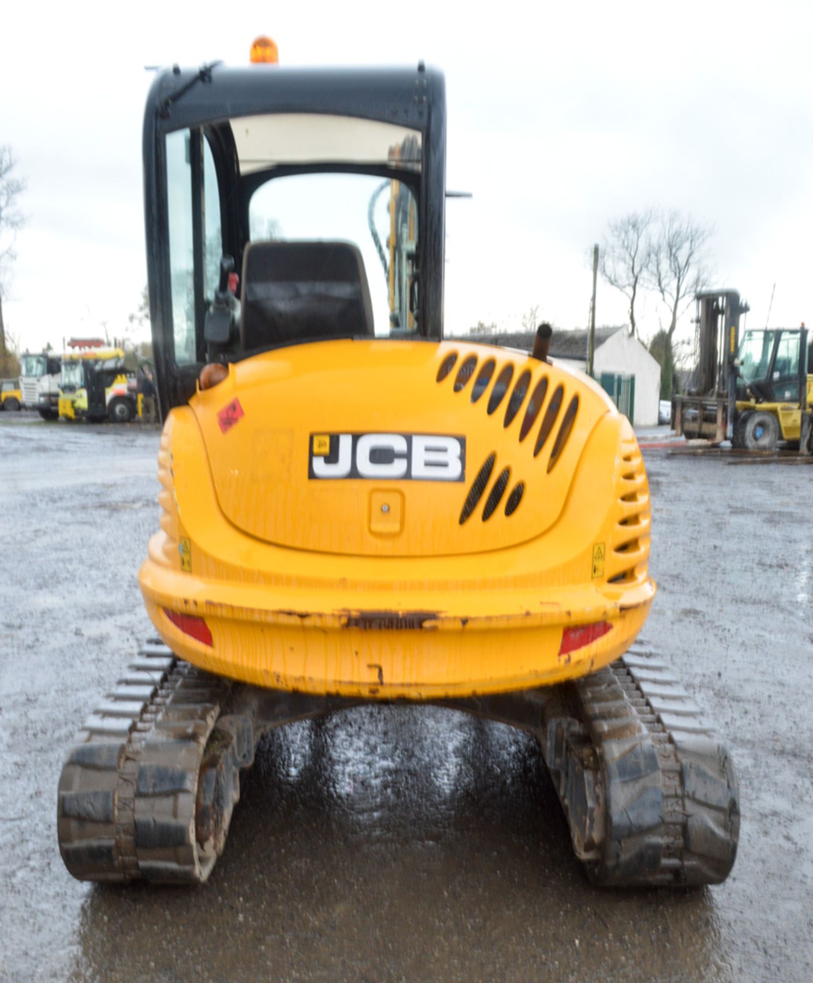 JCB 8065 RTS 6.5 tonne rubber tracked excavator Year: 2012 S/N: 1538222 Recorded Hours: 2613 - Image 6 of 12