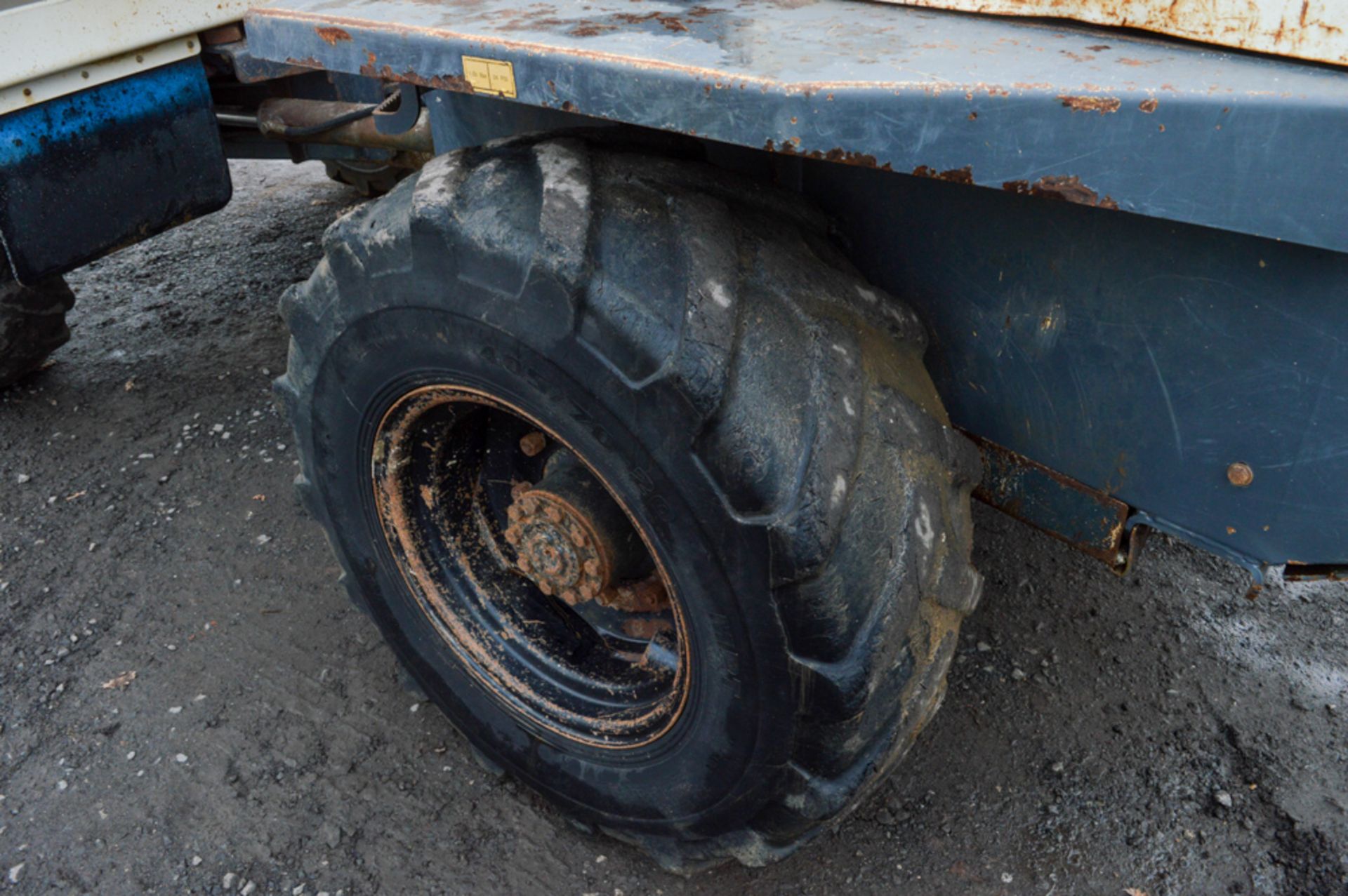 Benford Terex 6 tonne straight skip dumper Year: 2006 S/N: E602FJ029 Recorded Hours: Not - Image 7 of 12