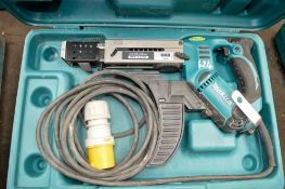 Makita 119v screwgun c/w carry case A650261