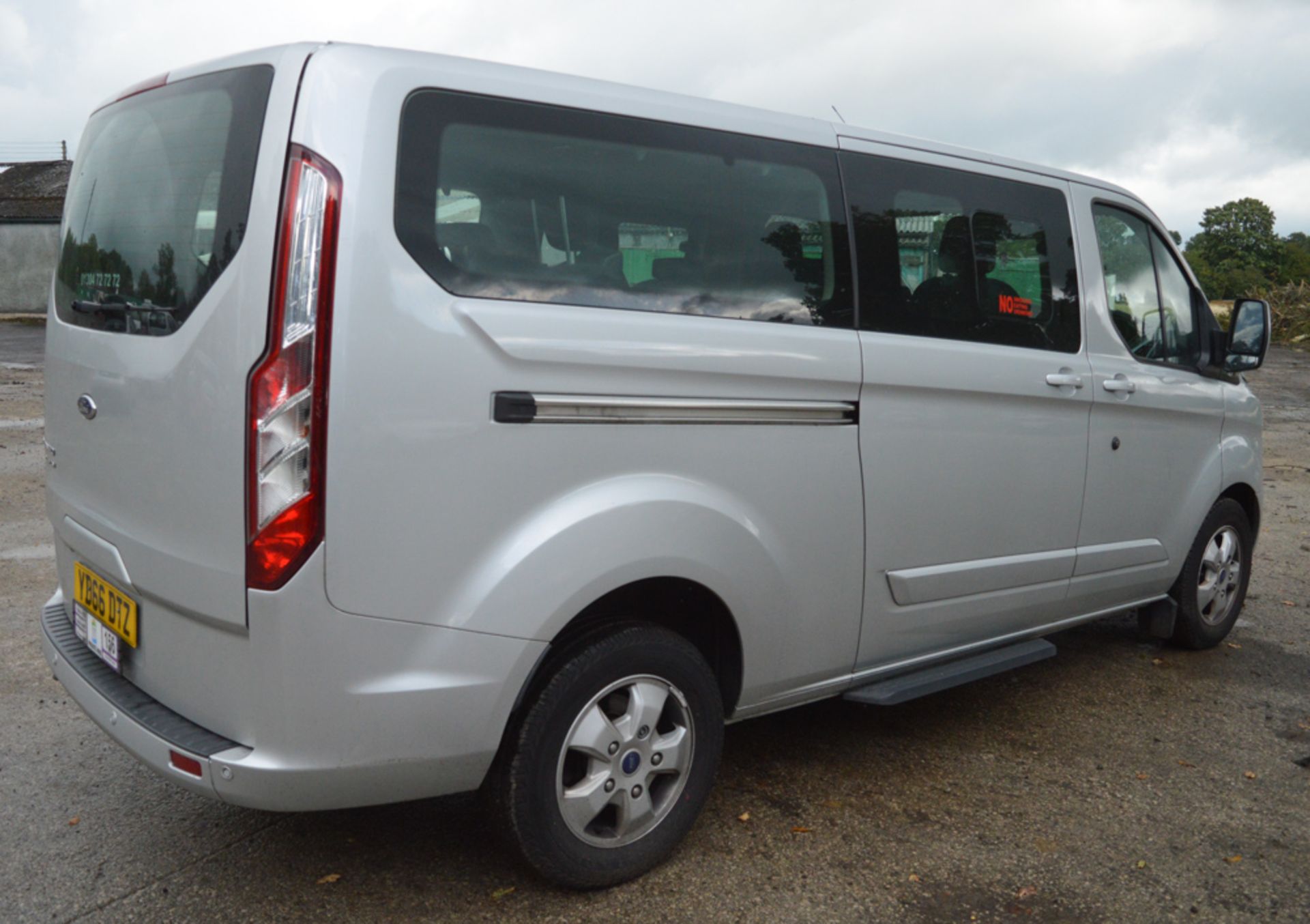 Ford Tourneo Custom 8 seat minibus  Registration Number: YD66 DTZ Date of Registration: 01/09/2016 - Image 2 of 12