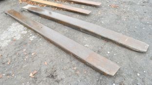 Fork extensions to suit Hyster forklift (Lot 5)