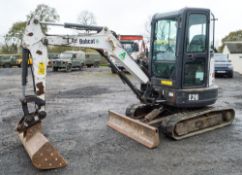 Bobcat E26 2.6 tonne rubber tracked mini excavator Year: 2011 S/N: 11058 Recorded Hours: 1701 blade,