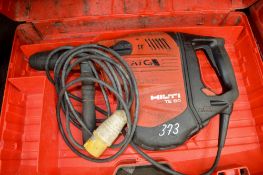 Hilti TE80 110v breaker c/w carry case A586877