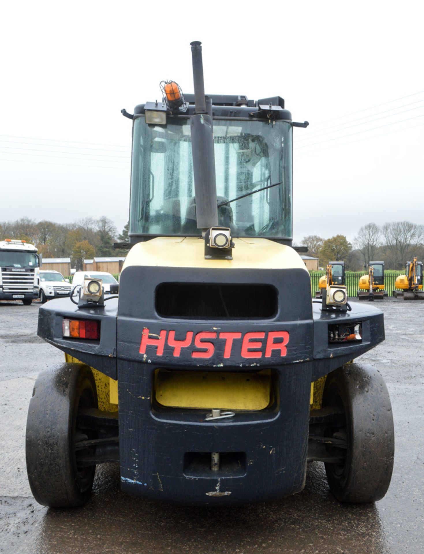 Hyster H12.00 XM 12 tonne fork lift truck Year: 2006 S/N: EO2925D Recorded Hours: 3606 (Clock faulty - Image 6 of 12