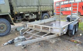 Indespension 10 ft x 6 ft tandem axle plant trailer S/N: 112109 A608699