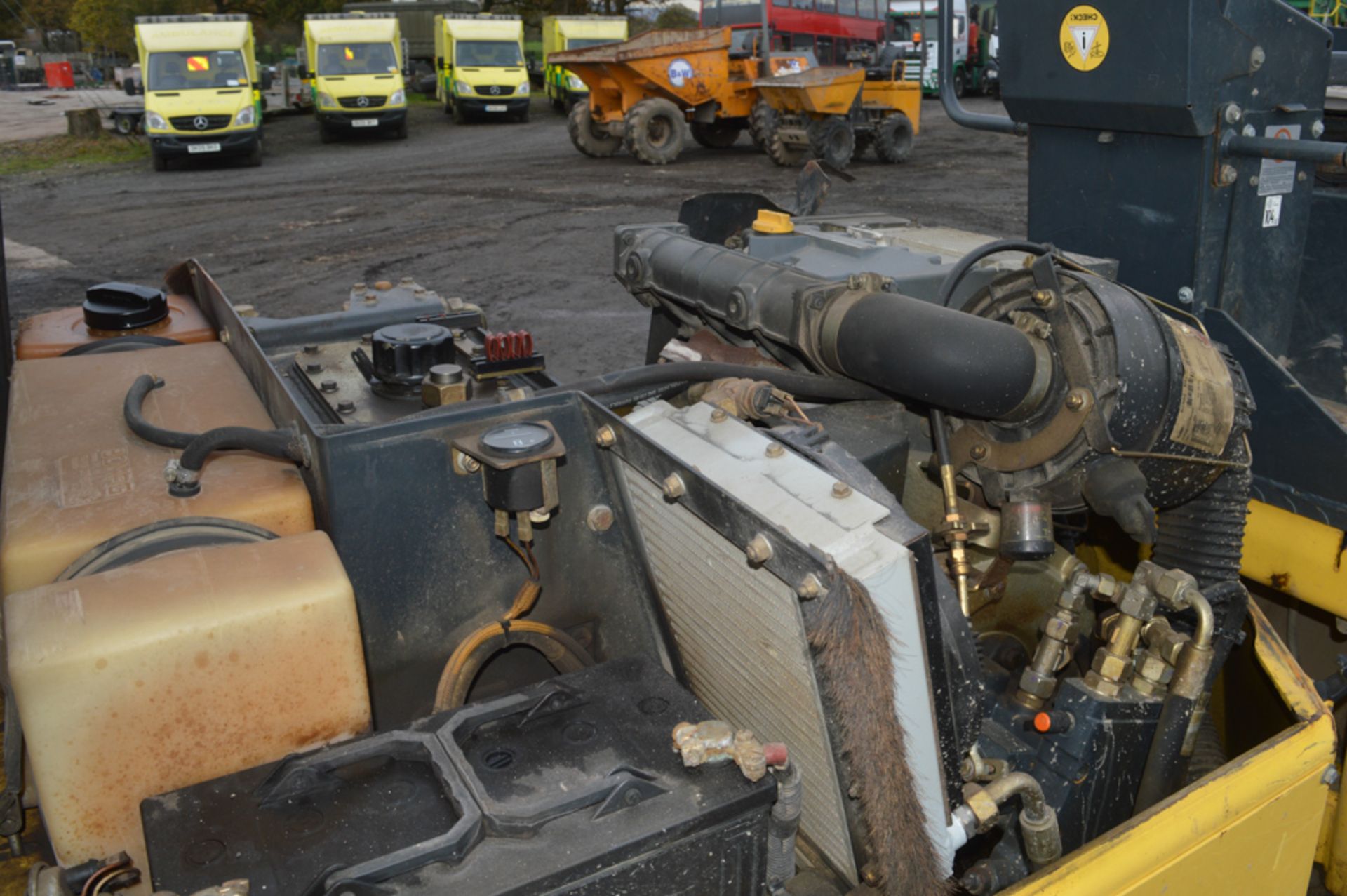 Bomag BW135A double drum ride on roller Year:2007  S/N: 161077 Recorded Hours: 1218 1096 - Image 7 of 8