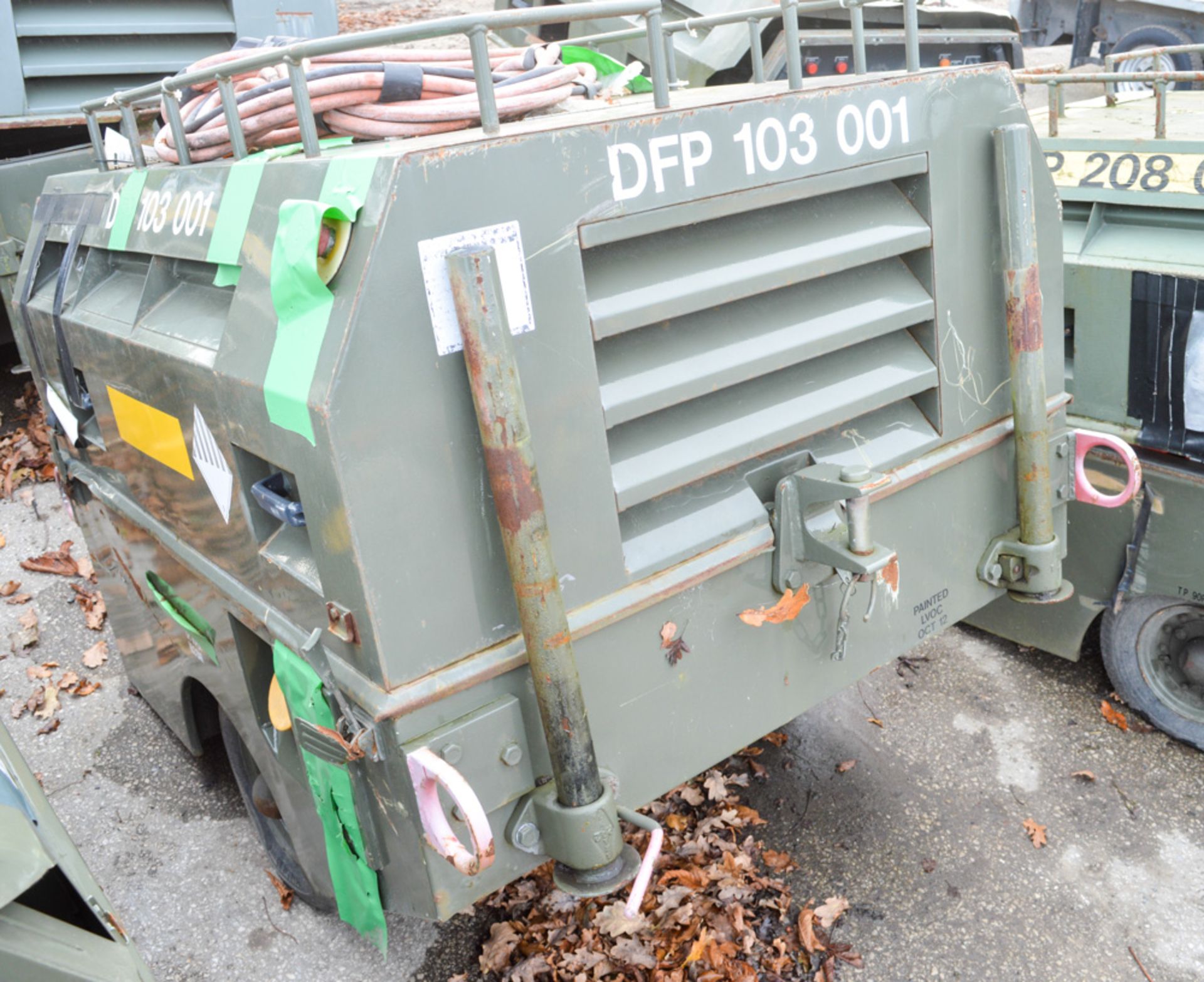 7 kw diesel driven generator (Ex MOD) - Image 2 of 3