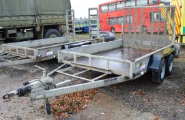 Indespension 10 ft x 6 ft tandem axle plant trailer S/N: 112001 A609345