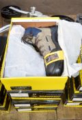 4 - pairs of brown/blue safety boots Size 10 New & unused