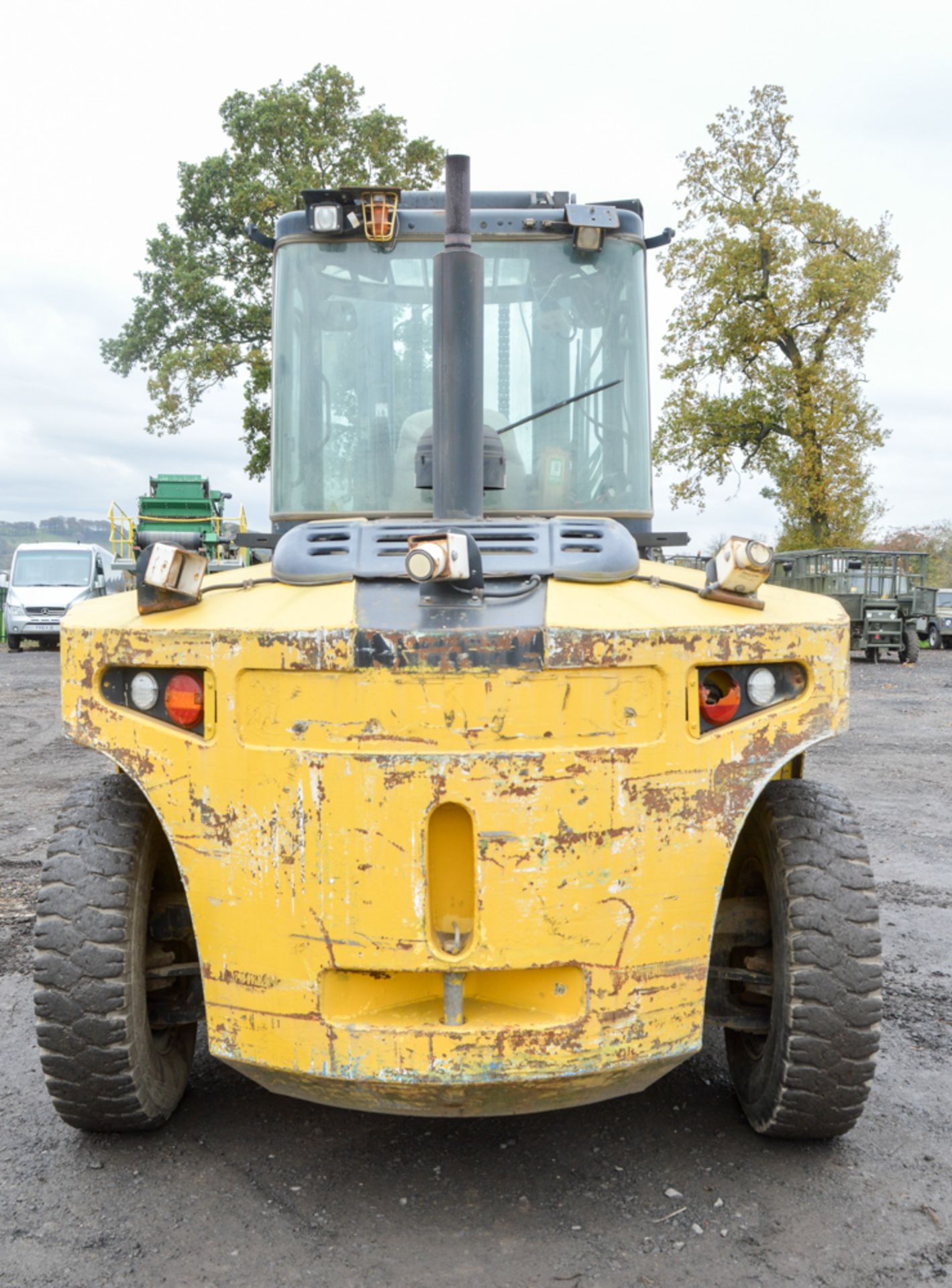 Hyster H10.00 XM-6 10 tonne fork lift  Year: 2008 S/N: H007E02033F Recorded Hours: 6784 - Image 6 of 10