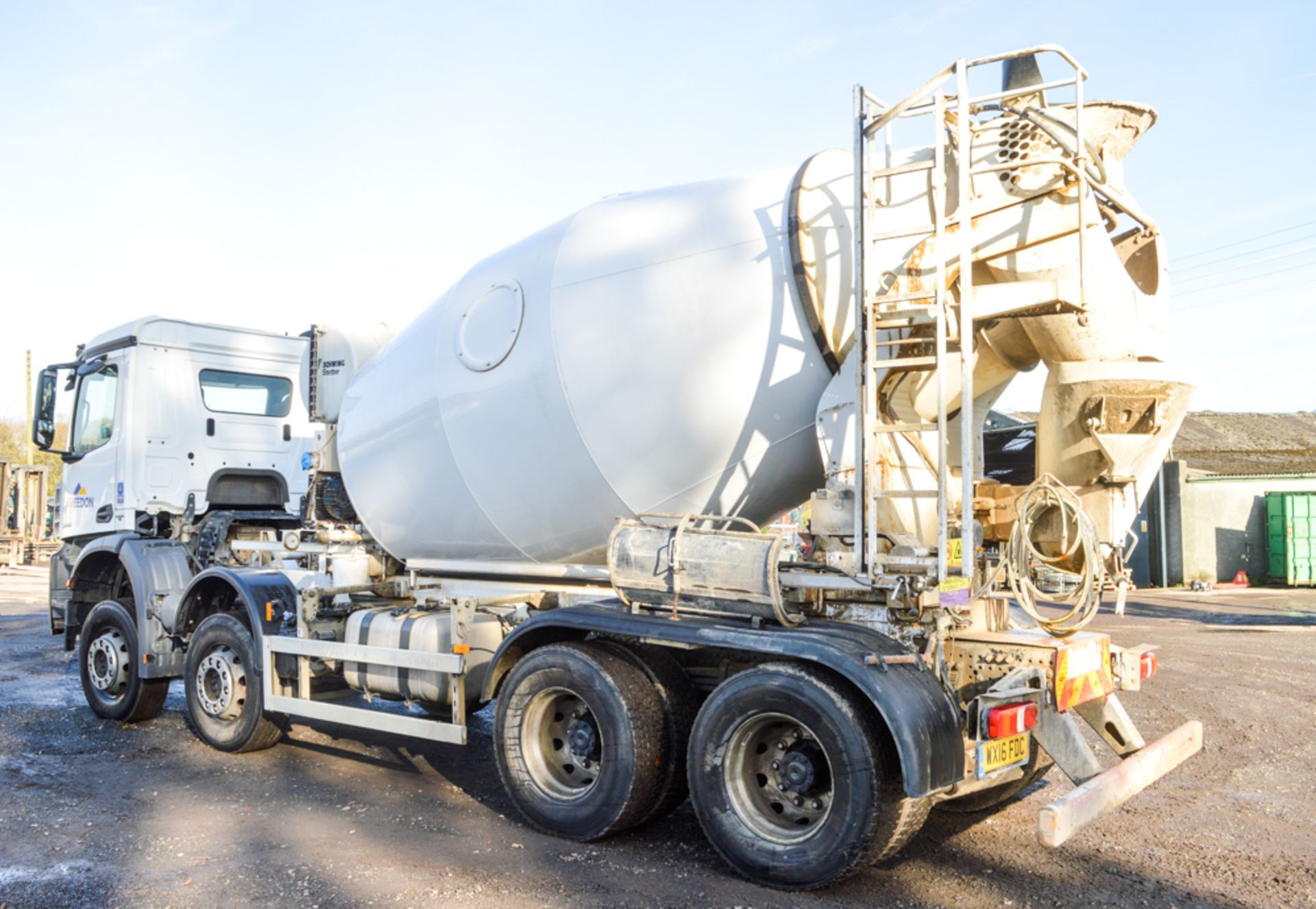 Mercedes Benz Arocs 3236 8 wheel concrete mixer lorry Registration Number: WX16 FDC Date of - Image 2 of 10