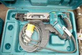 Makita 110v screwgun c/w carry case A650260