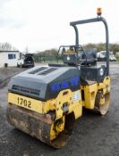 Bomag BW120 AD-3 double drum ride on roller Year: 2004 S/N: 519815 Recorded Hours: Not displayed (